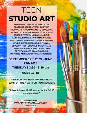 Teens: Studio Art Program